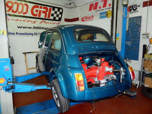 Fiat 500 9000 Giri