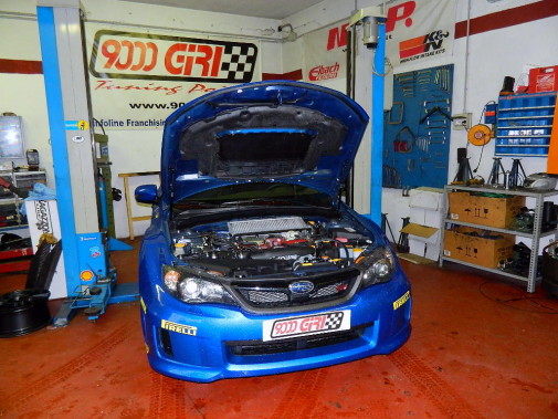 Subaru Wrx Sti 2.5 powered by 9000 Giri