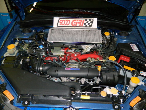 Subaru Wrx Sti 2.5 powered by 9000 Giri