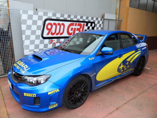 Subaru Wrx Sti 2.5 powered by 9000 Giri