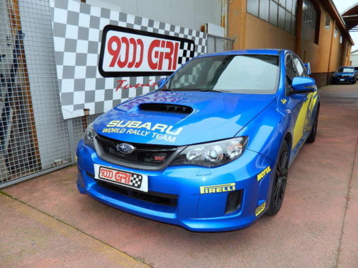 Subaru Wrx Sti 2.5 powered by 9000 Giri