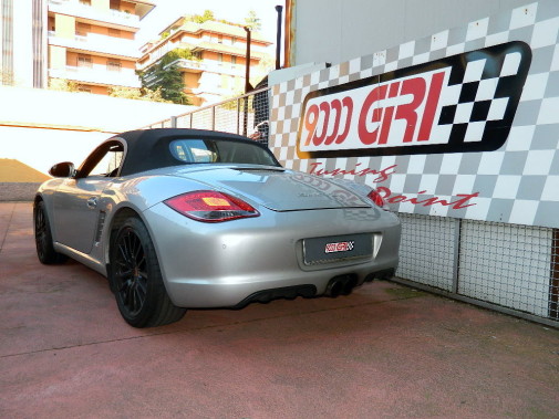 Porsche Boxter powered by 9000 Giri