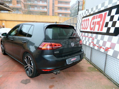 Vw Golf VII 2.0 Gtd powered by 9000 Giri