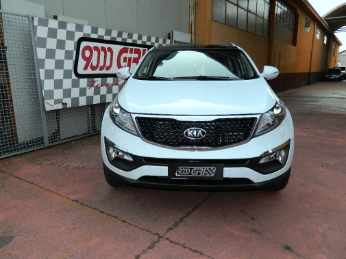 Kia Sportage powered by 9000 Giri