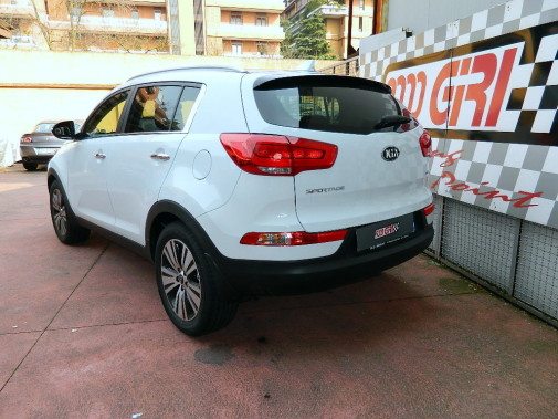 Kia Sportage powered by 9000 Giri