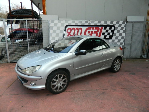 Peugeot 206 cabrio powered by 9000 Giri
