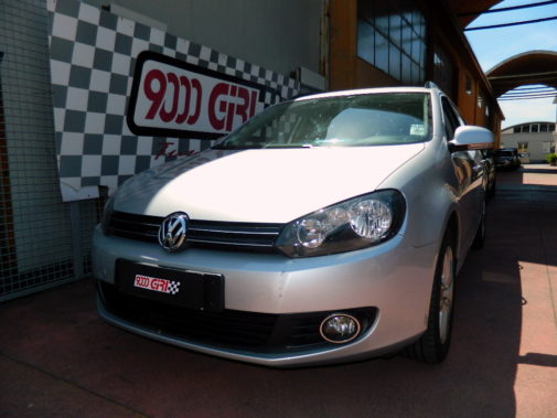 Golf VI variant 1.6 tdi powered by 9000 Giri 