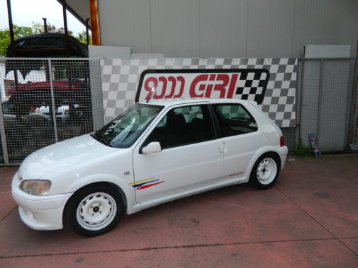 peugeot 106 rally powered by 9000 giri 