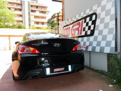 Hyundai Genesis Coupè 2.0 turbo powered by 9000 Giri