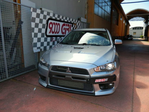 Mitsu Evo X powered by 9000 Giri