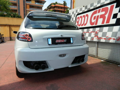 Peugeot 206 gti powered by 9000 Giri 