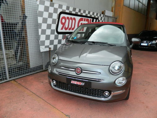 Fiat 500 cabrio powered by 9000 Giri