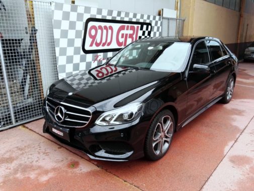 Mercedes E 220 cdi powered by 9000 Giri