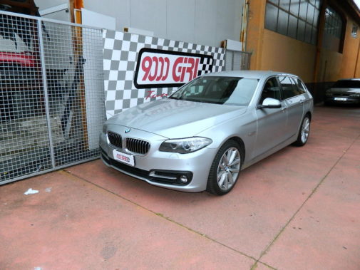 Bmw 525 tds touring powered by 9000 Giri