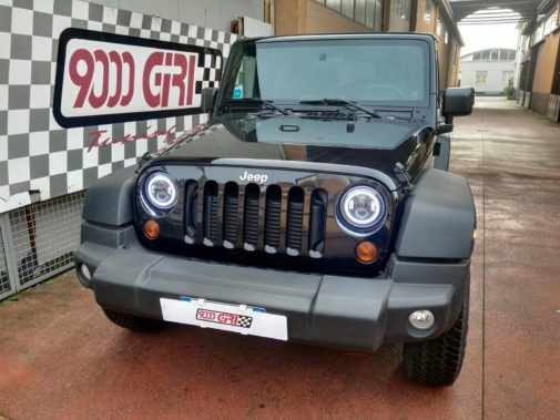 Jeep Wrangler Jk 2.8 crd powered by 9000 Giri