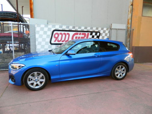 Bmw 116d F21 powered by 9000 Giri