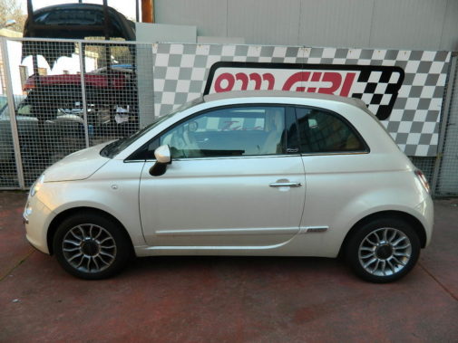 Fiat 500 1.2 cabrio powered by 9000 Giri