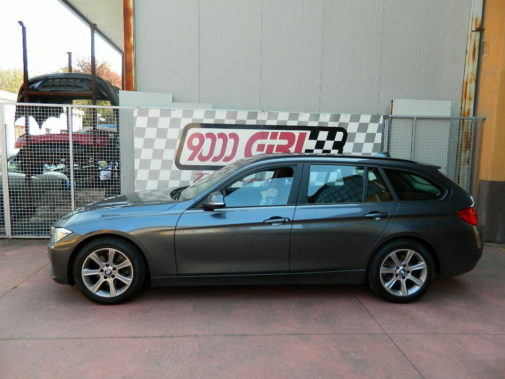 Bmw 325 td E91 powered by 9000 Giri