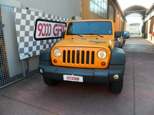 Jeep Wrangler Jk Rubicon powered by 9000 Giri