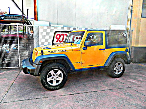 Jeep Wrangler Jk Rubicon powered by 9000 Giri