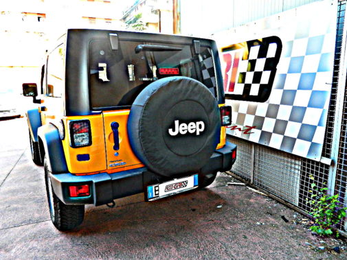 Jeep Wrangler Jk Rubicon powered by 9000 Giri