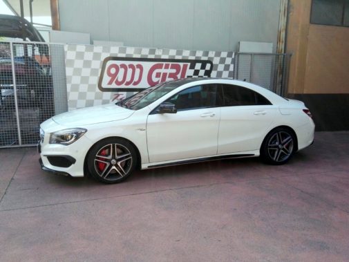 Mercedes Benz Cla 45 Amg powered by 9000 Giri