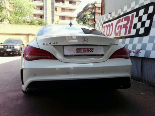 Mercedes Benz Cla 45 Amg powered by 9000 Giri