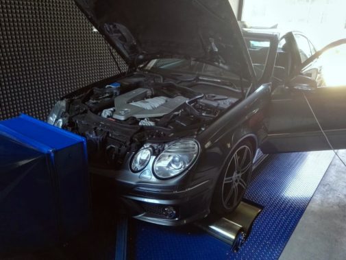 Mercedes E 63 Amg powered by 9000 Giri