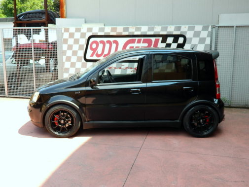 Fiat Panda 100 hp powered by 9000 Giri