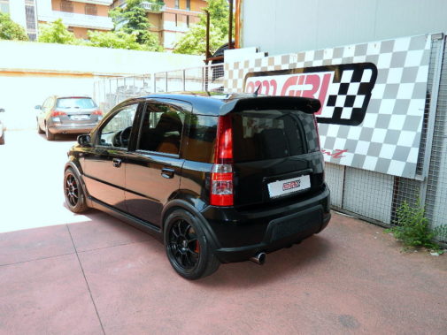 Fiat Panda 100 hp powered by 9000 Giri