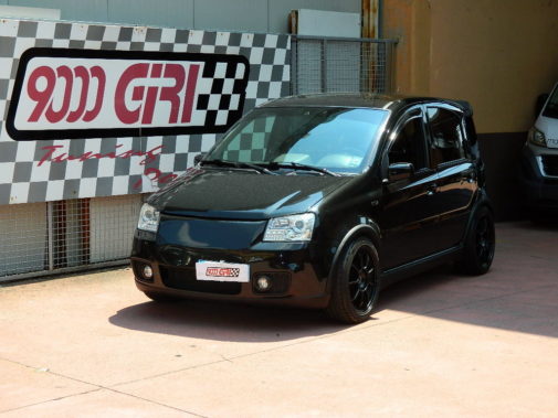 Fiat Panda 100 hp powered by 9000 Giri