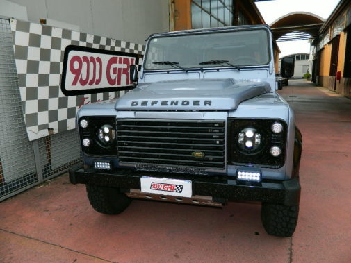 Land Rover 2.4 td powered by 9000 Giri
