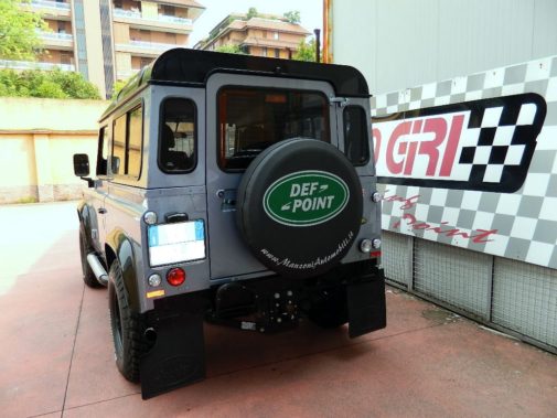 Land Rover 2.4 td powered by 9000 Giri