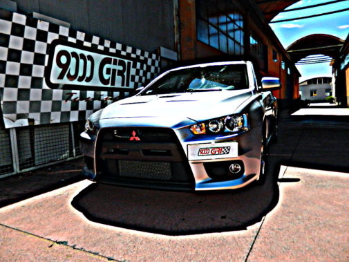 Mitsu Evo X powered by 9000 Giri