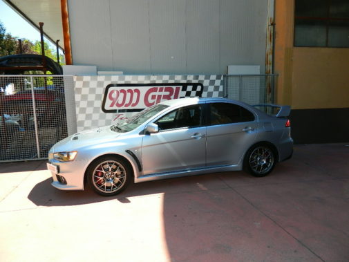 Mitsu Evo X powered by 9000 Giri