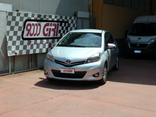 Toyota Yaris powered by 9000 Giri