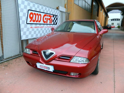 Alfa 166 2.0 v6 turbo powered by 9000 Giri