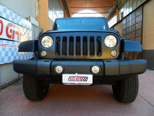 Jeep Wrangler 2.8 crd powered by 9000 Giri