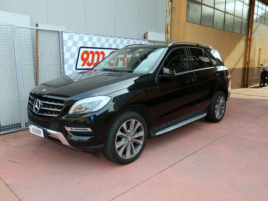 rimappatura centralina mercedes ml