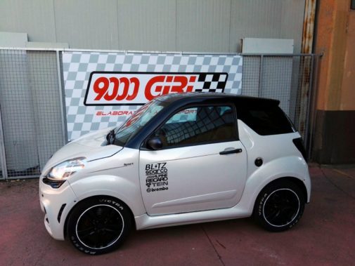 Microcar Liger Js 50 Sport powered by 9000 Giri