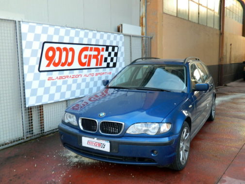 Bmw 320d powered by 9000 Giri