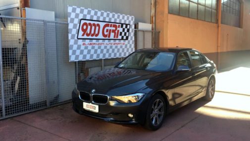 Bmw 320d powered by 9000 Giri