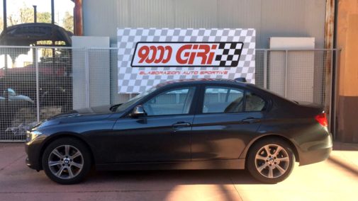 Bmw 320d powered by 9000 Giri