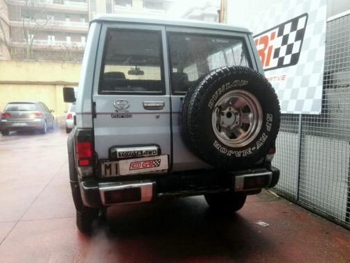 Toyota Land Cruiser Lj70 powered by 9000 Giri