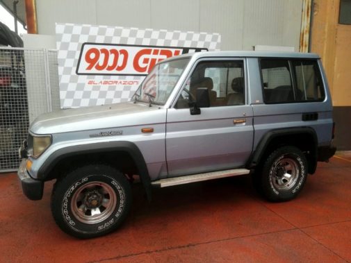 Toyota Land Cruiser Lj70 powered by 9000 Giri