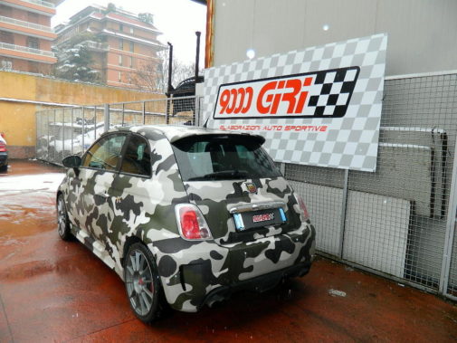 Fiat 500 Abarth powered by 9000 Giri