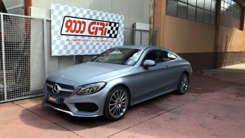 Mercedes c 220 cdi coupè powered by 9000 Giri