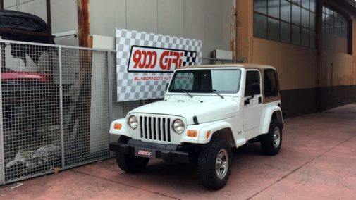 Jeep Wrangler 2.5 Tj powered by 9000 Giri