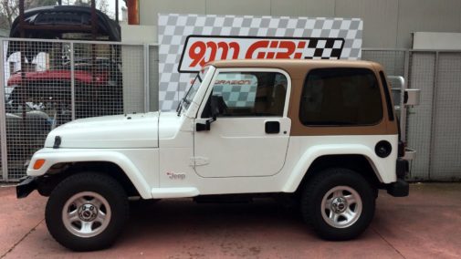 Jeep Wrangler 2.5 Tj powered by 9000 Giri