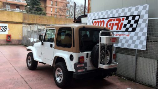 Jeep Wrangler 2.5 Tj powered by 9000 Giri